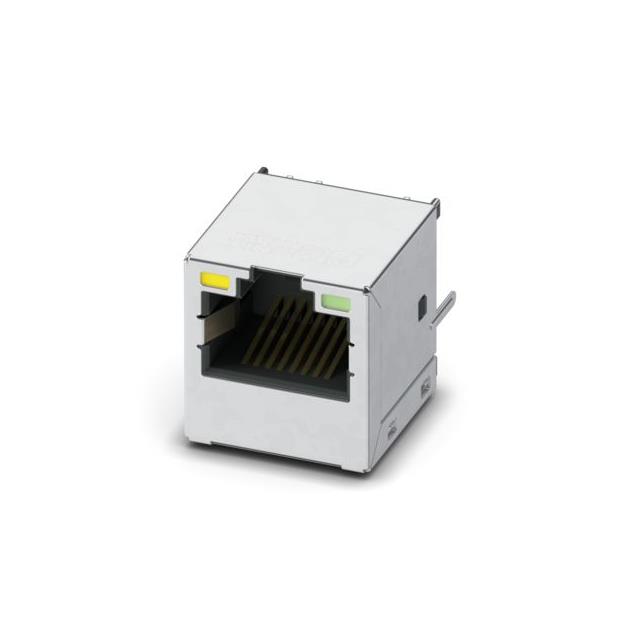 【1663977】RJ45 JACK W/INTEGRATED MAGNETICS