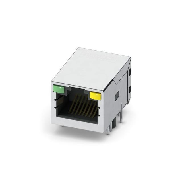 【1663986】RJ45 JACK W/INTEGRATED MAGNETICS