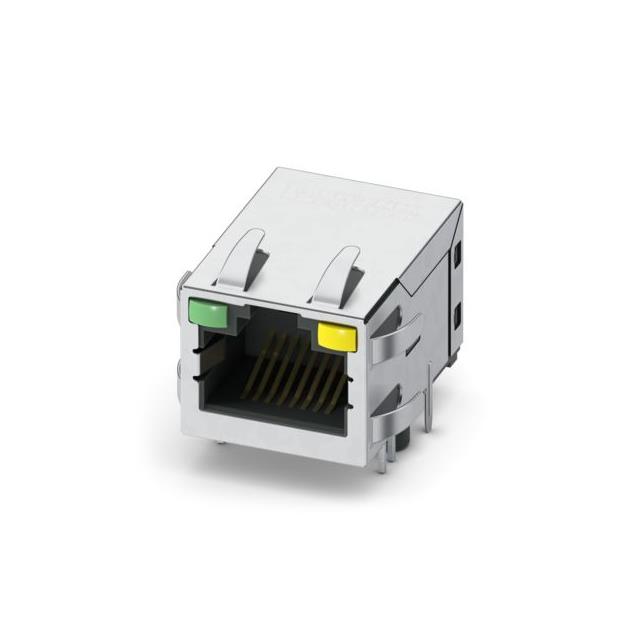 RJ45 JACK W/INTEGRATED MAGNETICS【1663997】