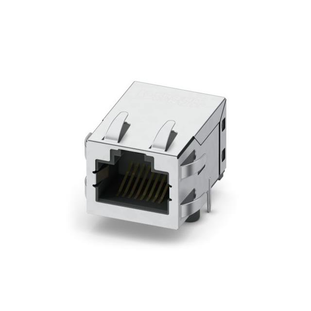 RJ45 JACK W/INTEGRATED MAGNETICS【1664004】