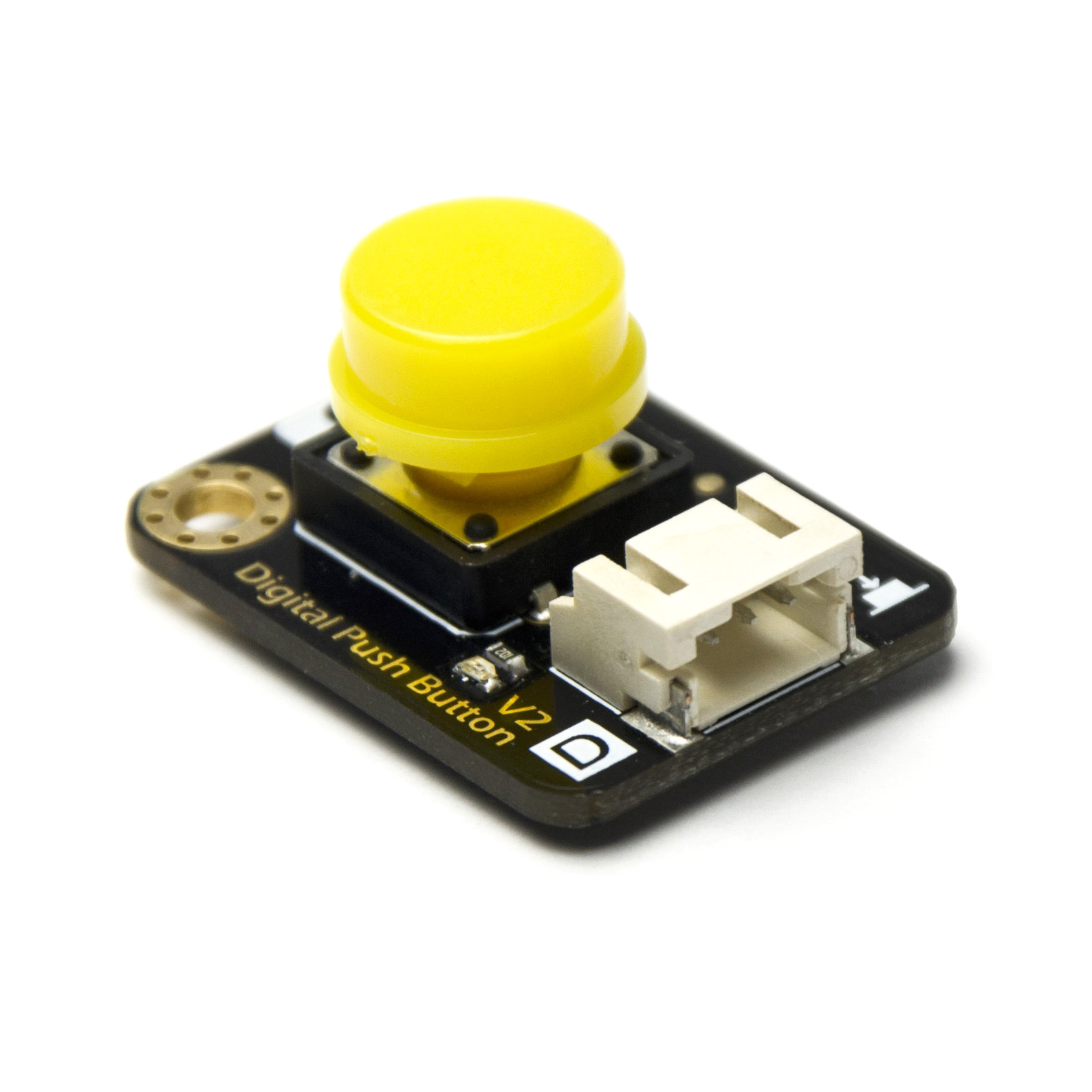 GRAVITY:DIGITAL PUSH BUTTON (YEL【DFR0029-Y】
