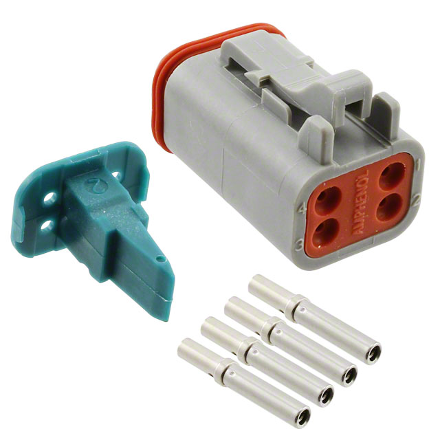 【AT06-4S-KIT01】CONN PLUG 4POS CRIMP 16-18AWG