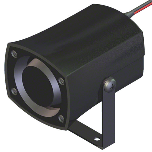 【X-5735-LW350-S-2-R】BUZZER PIEZO 12V 56.5X44 BRACKET