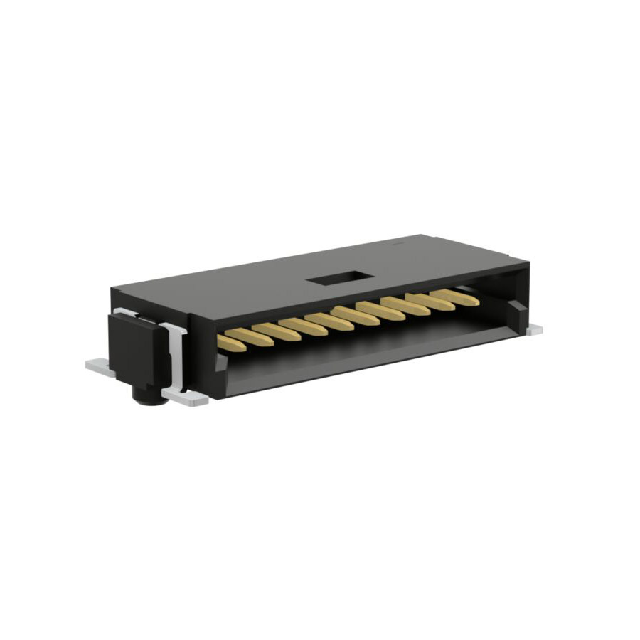 10 POS MALE SIL HORIZ SMT T&R [digi-reel品]【M55-3101042R】