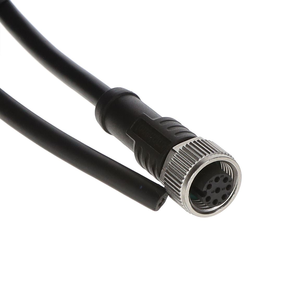 【M12A-08BFFM-SL8D02】CIRC CBL 8POS RCPT TO WIRE 6.56'