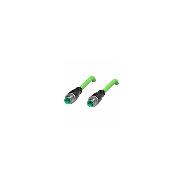 CIRC CBL 4POS RCPT TO RCPT 16.4'【V1SD-G-GN5M-PUR-E1S-V1D-G】