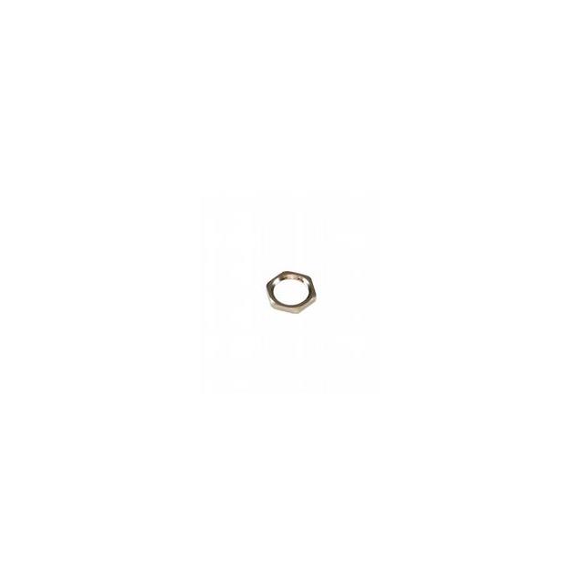 LOCKNUT PG9 NICKEL BRASS