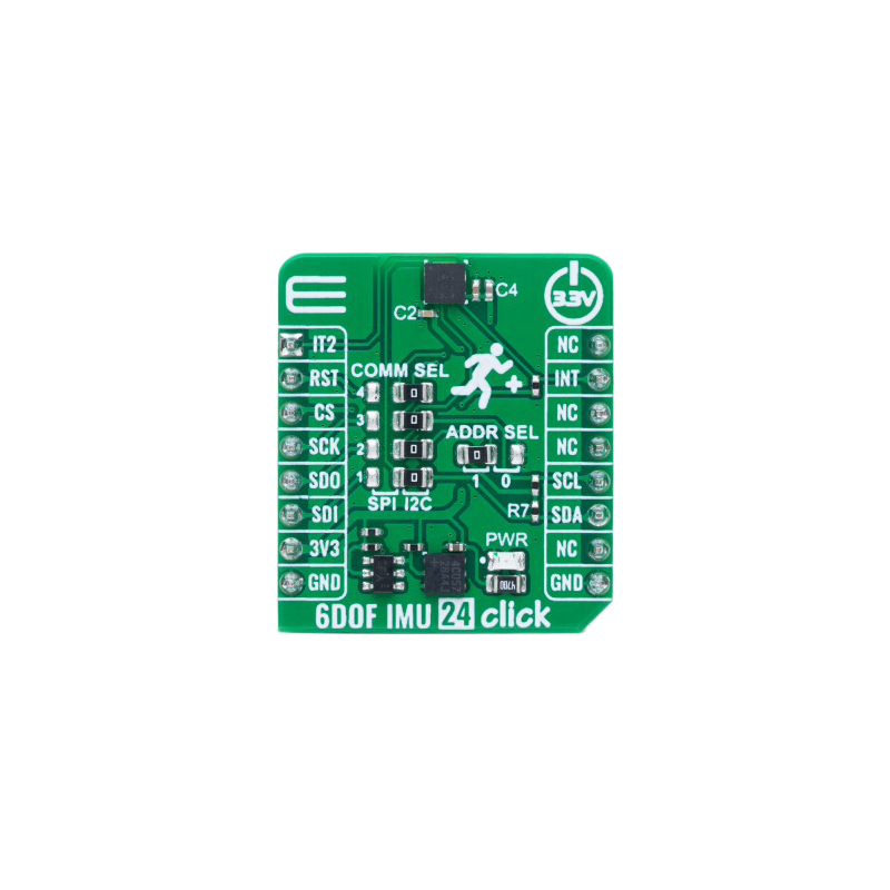 【MIKROE-6420】6DOF IMU 24 CLICK