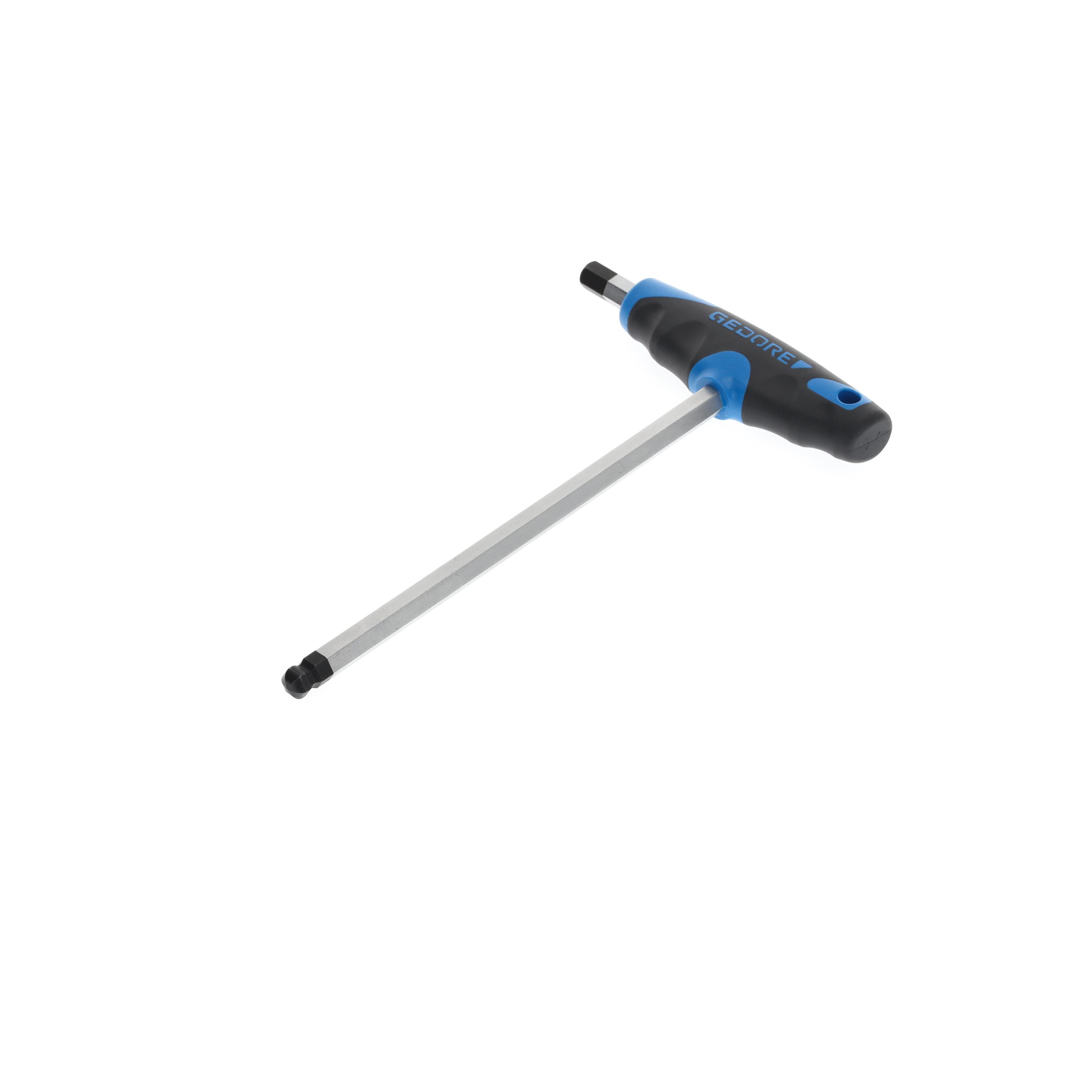 HEX KEY T-HANDLE 200MM 9.37"【DT 2142 10】