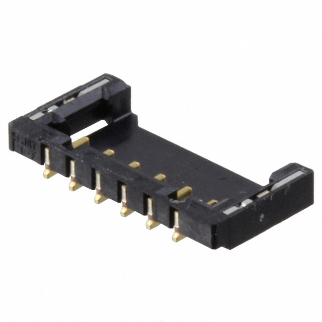 【BM06B-ACHFKS-GACN-ETF】CONN HEADER SMD R/A 6POS 1.2MM