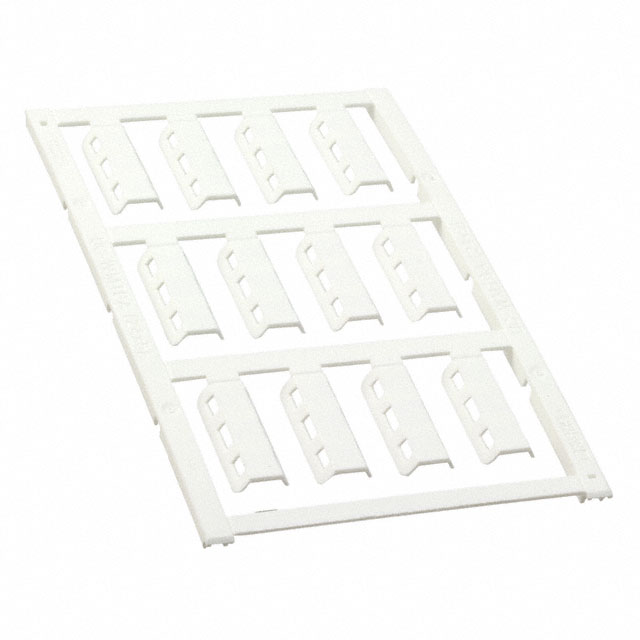 【0820426】WIRE MARKER TIE 24X10MM WHT 12EA