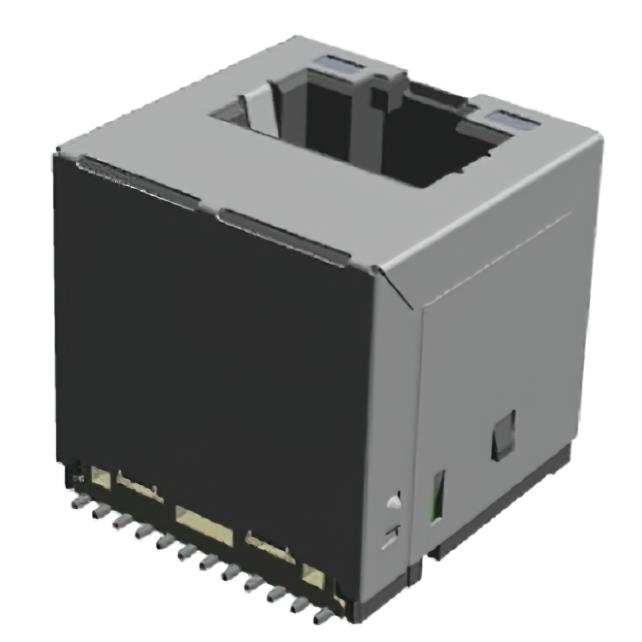 CONN JACK 1PORT SURFACE MOUNT【RJMG2V1SLN12W5R】