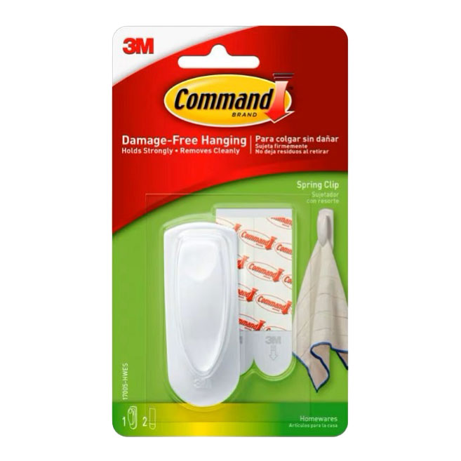 CLIPS MEDIUM WHITE【17005-ES】