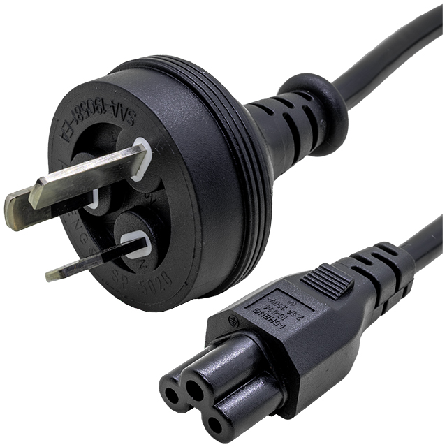 CORD AS3112 TO IEC 320-C5 6' BLK【AC9-DK】