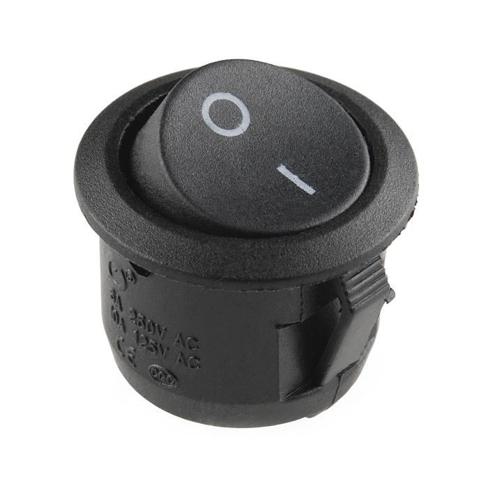 【11138】SWITCH ROCKER SPST 10A 125V