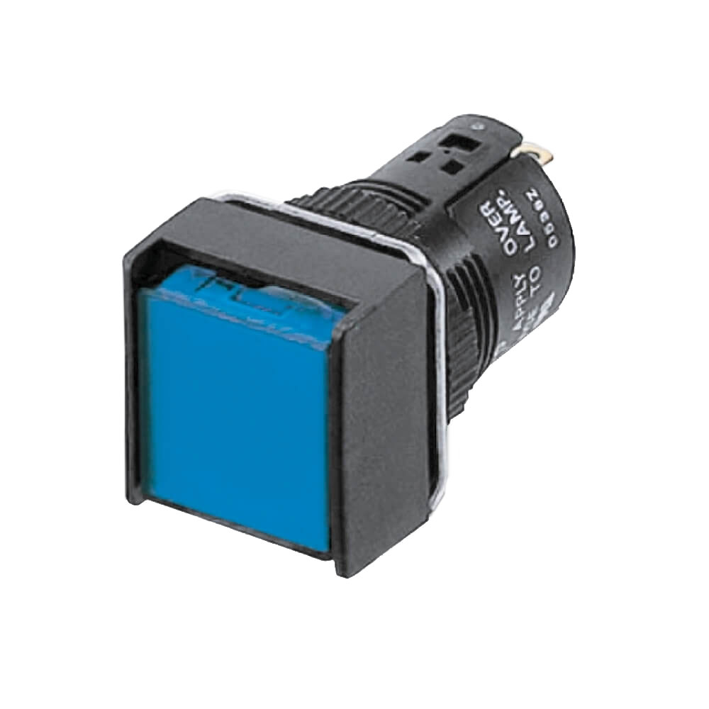PILOT LIGHT 24V LED RECT GREEN【M16-JG-24D】