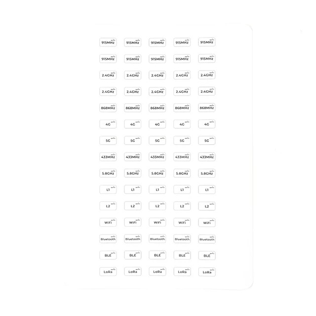 【20712】ANTENNA FREQUENCY STICKER SHEET
