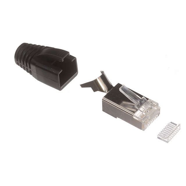 【MHRJC6R1421】8P8C CAT6 SHIELDED PLUG KIT, 6.5
