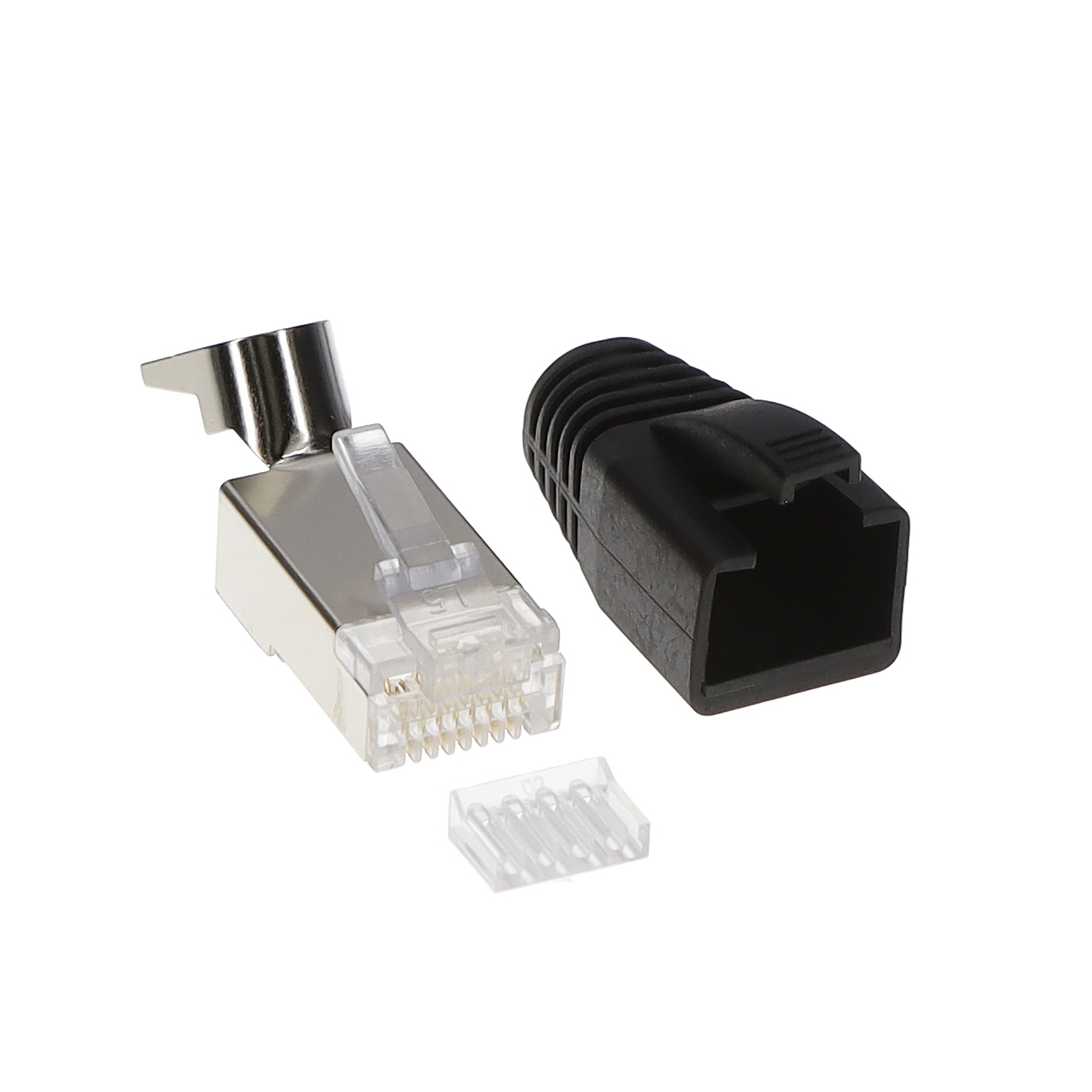 【MHRJC6AR2621】8P8C CAT6A SHIELDED PLUG KIT, 7.