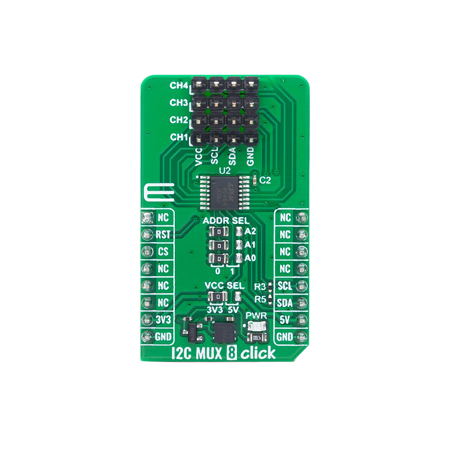 【MIKROE-6564】I2C MUX 8 CLICK