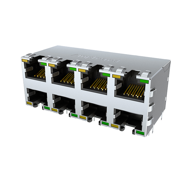 STANDARD PROFILE, 2X4 CAT5E CONN【RJE1R888225411】