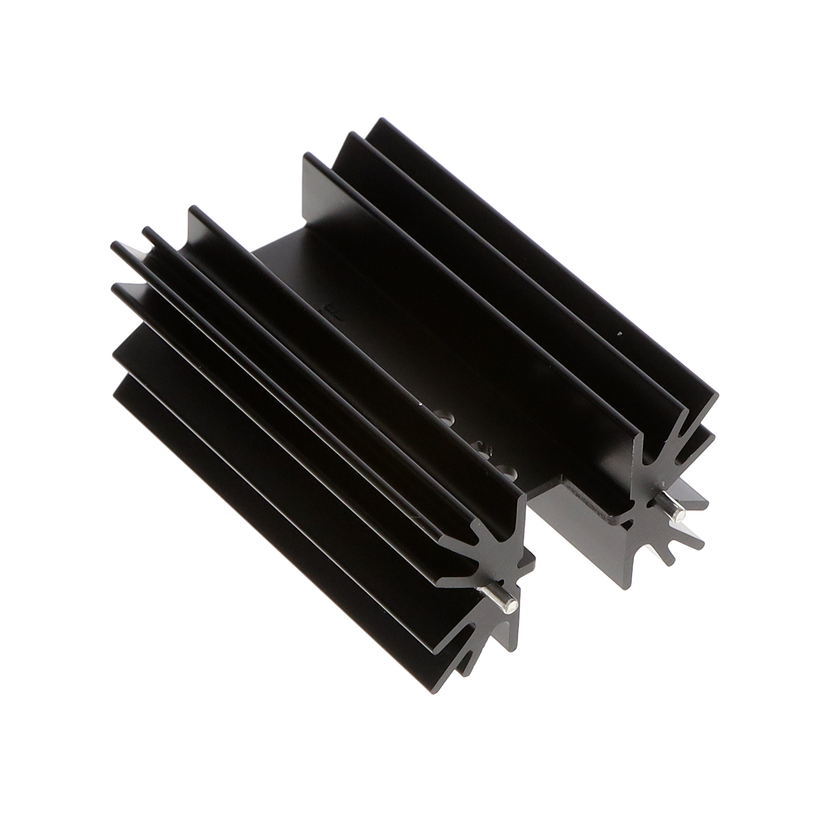 【647-25ABPE】HEATSINK TO-220 W/PINS BLK 2.5"