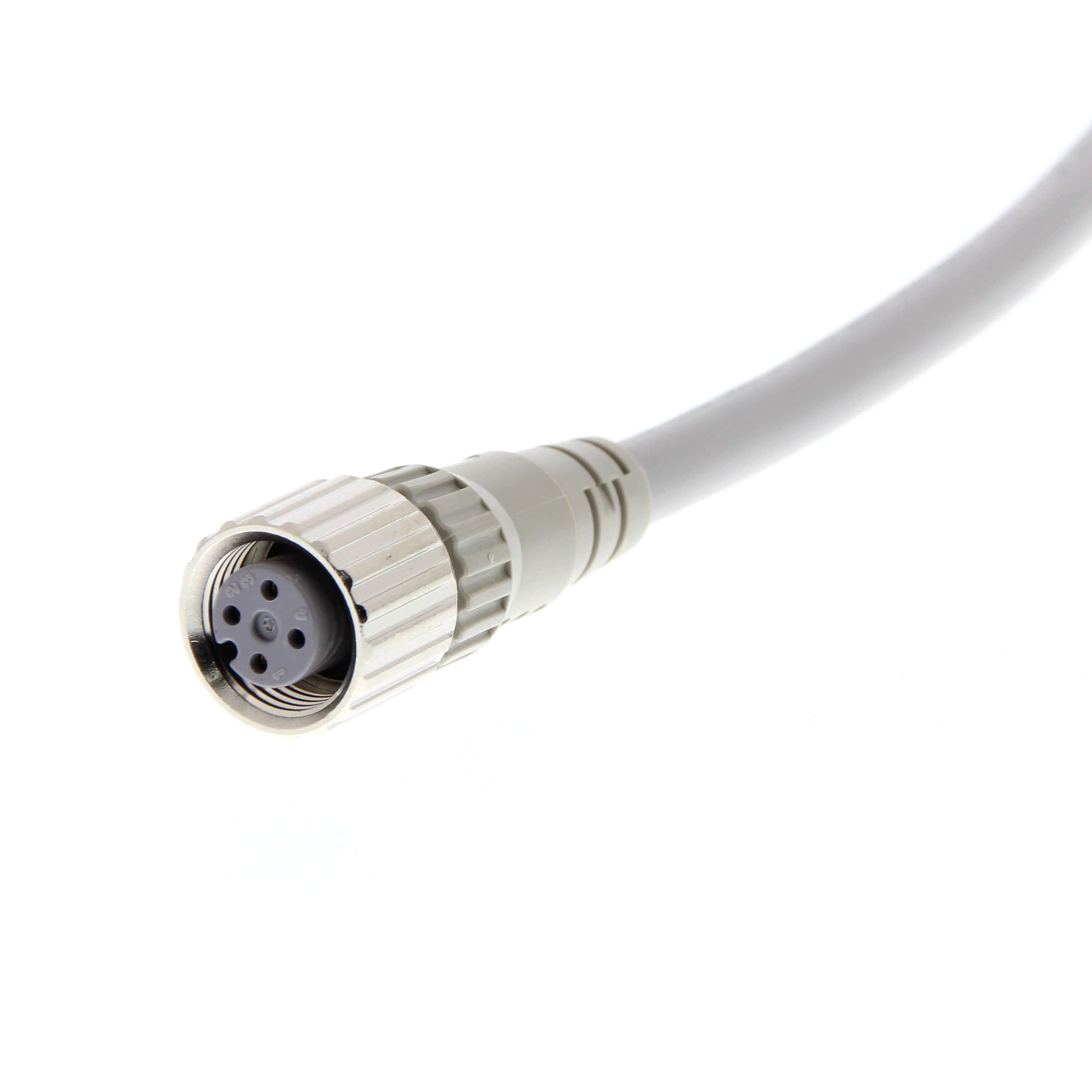 CIRC CBL 4POS PLUG TO WIRE 32.8'【XS2F-D421-J80-F】