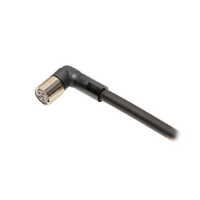 SINGLE M8 PVC 4WIRE ANGLED 10M【XS3F-M8PVC4A10M】
