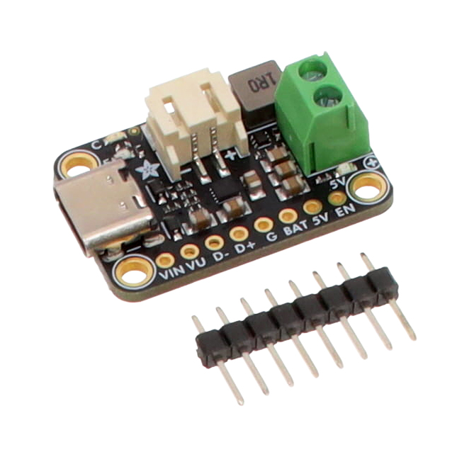 ADAFRUIT BQ25185 USB / DC / SOLA【6106】