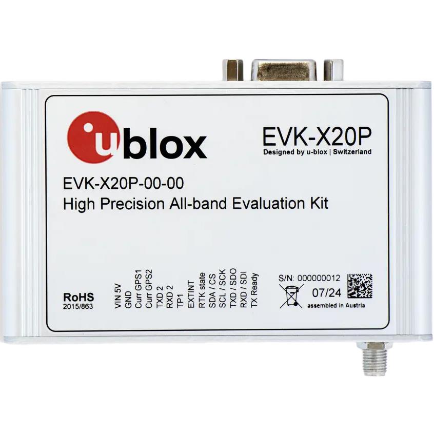 【EVK-X20P-00】EVAL BOARD FOR ZED-X20P
