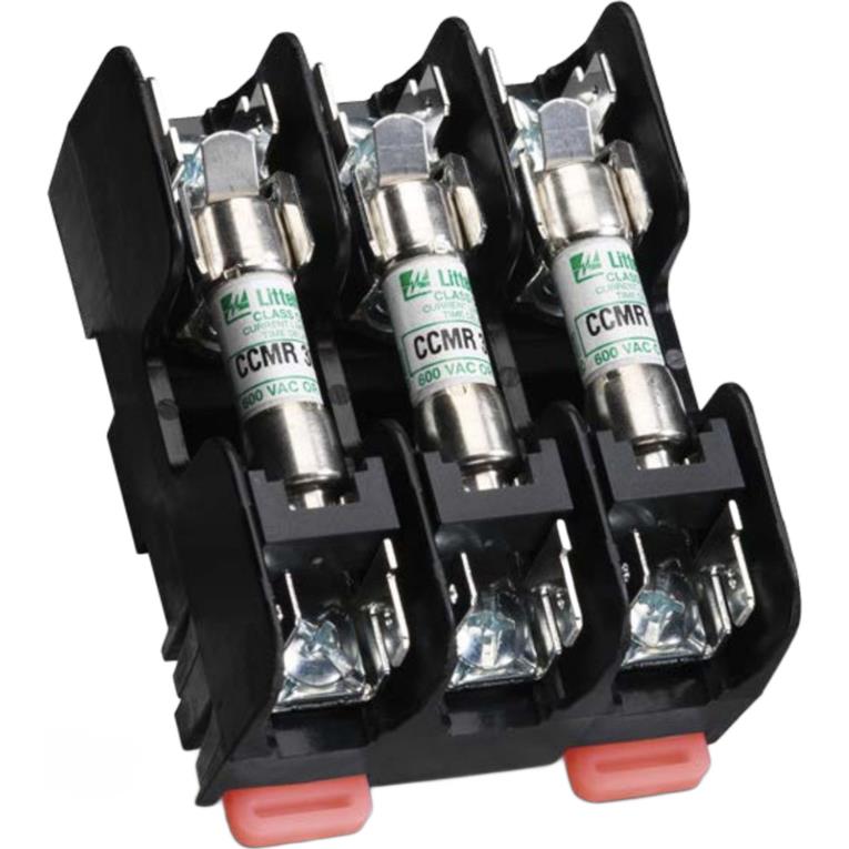 【L60030M3PQDINR】FUSE BLOK CART 600V 30A DIN RAIL