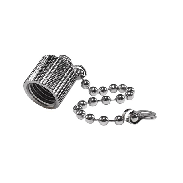 【SS-12800-010】M8 METAL CAP WITH TETHER PLUG IP