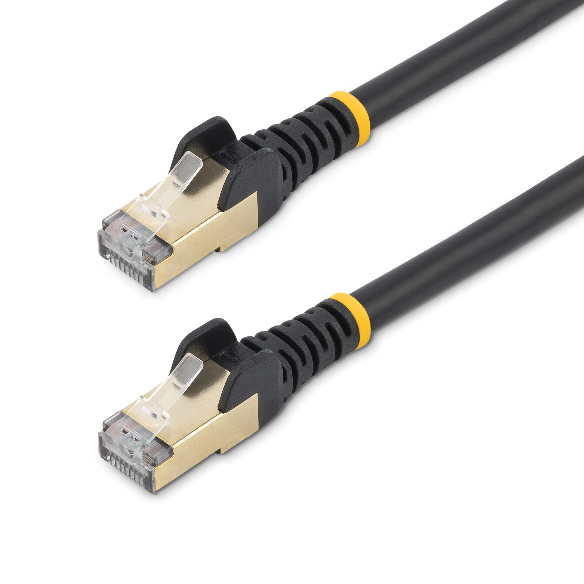 【C6ASPAT2BK】2FT BLACK CAT6A STP CABLE