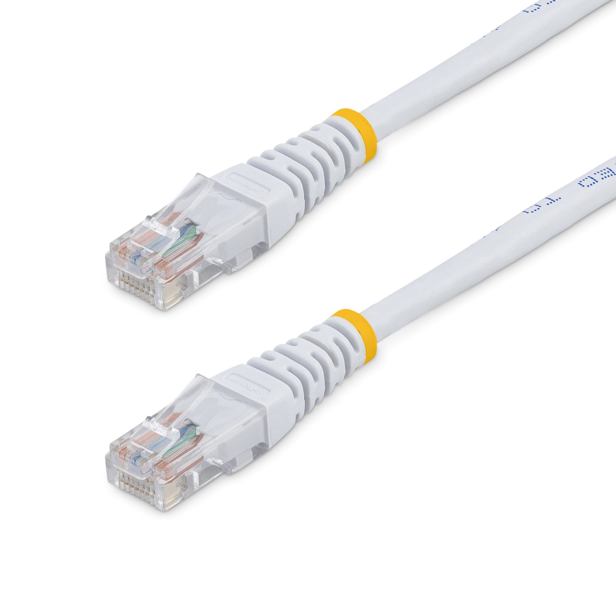 1 FT WHITE CAT5E PATCH CABLE【M45PATCH1WH】