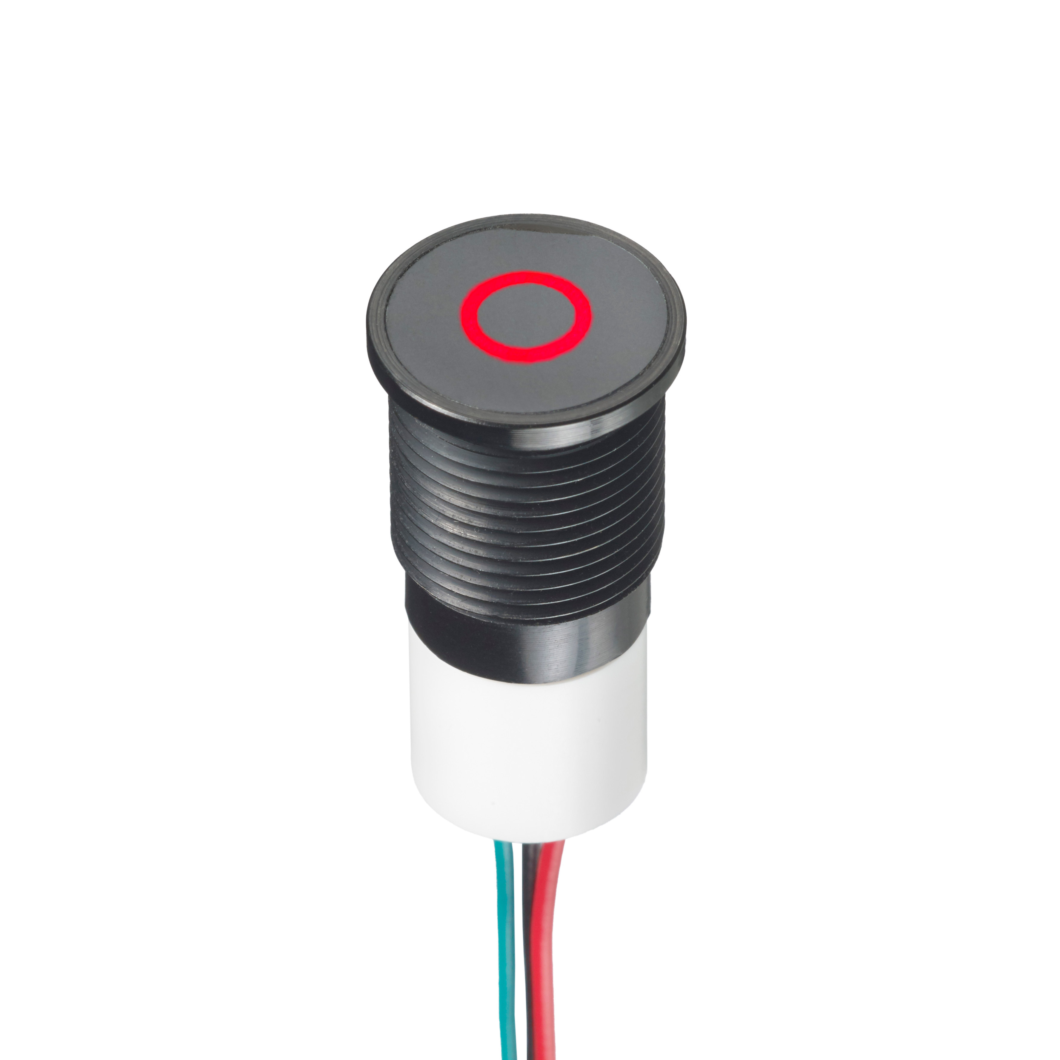 【Q14F1BYYRG12E-DI105】14MM DUAL ICON LED