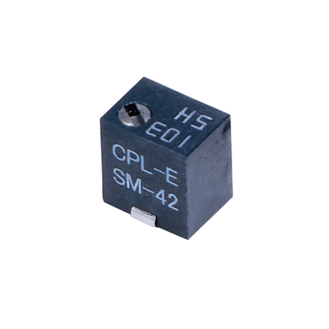 【SM-42W500】TRIMMER 50 OHM 0.25W J LEAD TOP