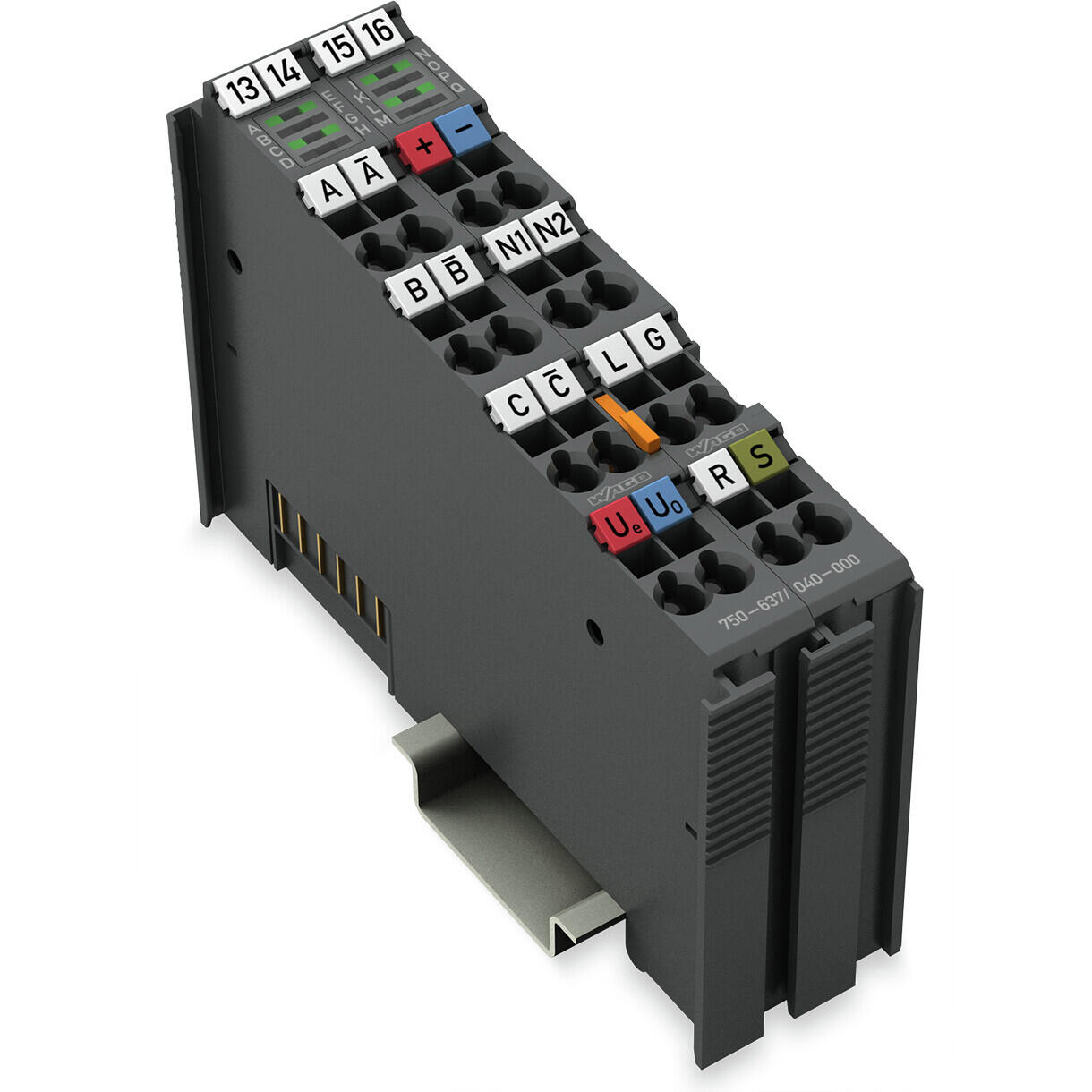 【750-637/040-000】INC. ENCODER 5 VDC,  DARK GRAY