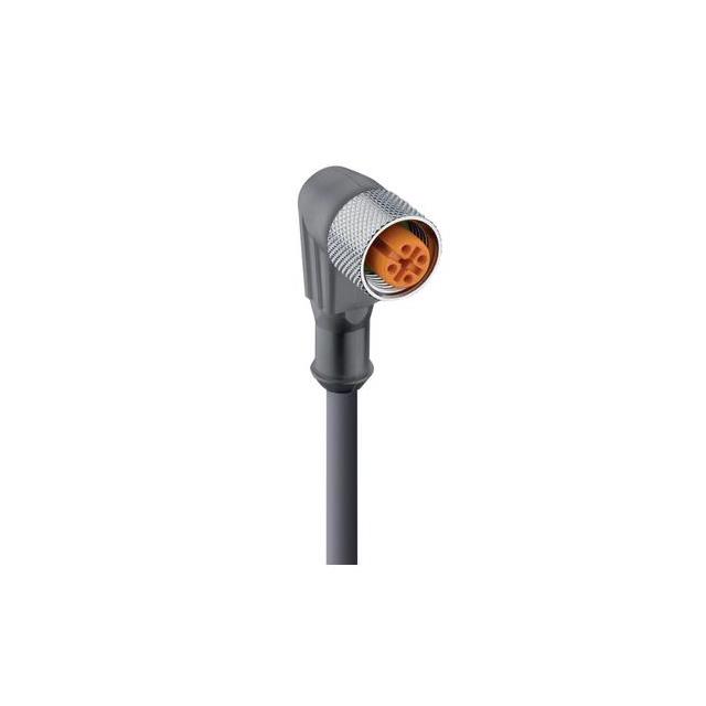 CBL 4POS PLUG RA TO WIRE 16.4' 11442 Lumberg Automation製｜電子