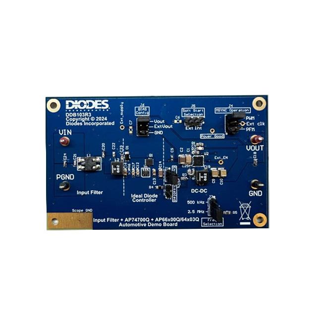 【AP64303QFVBW-EVM】EVAL BOARD FOR AP64303Q