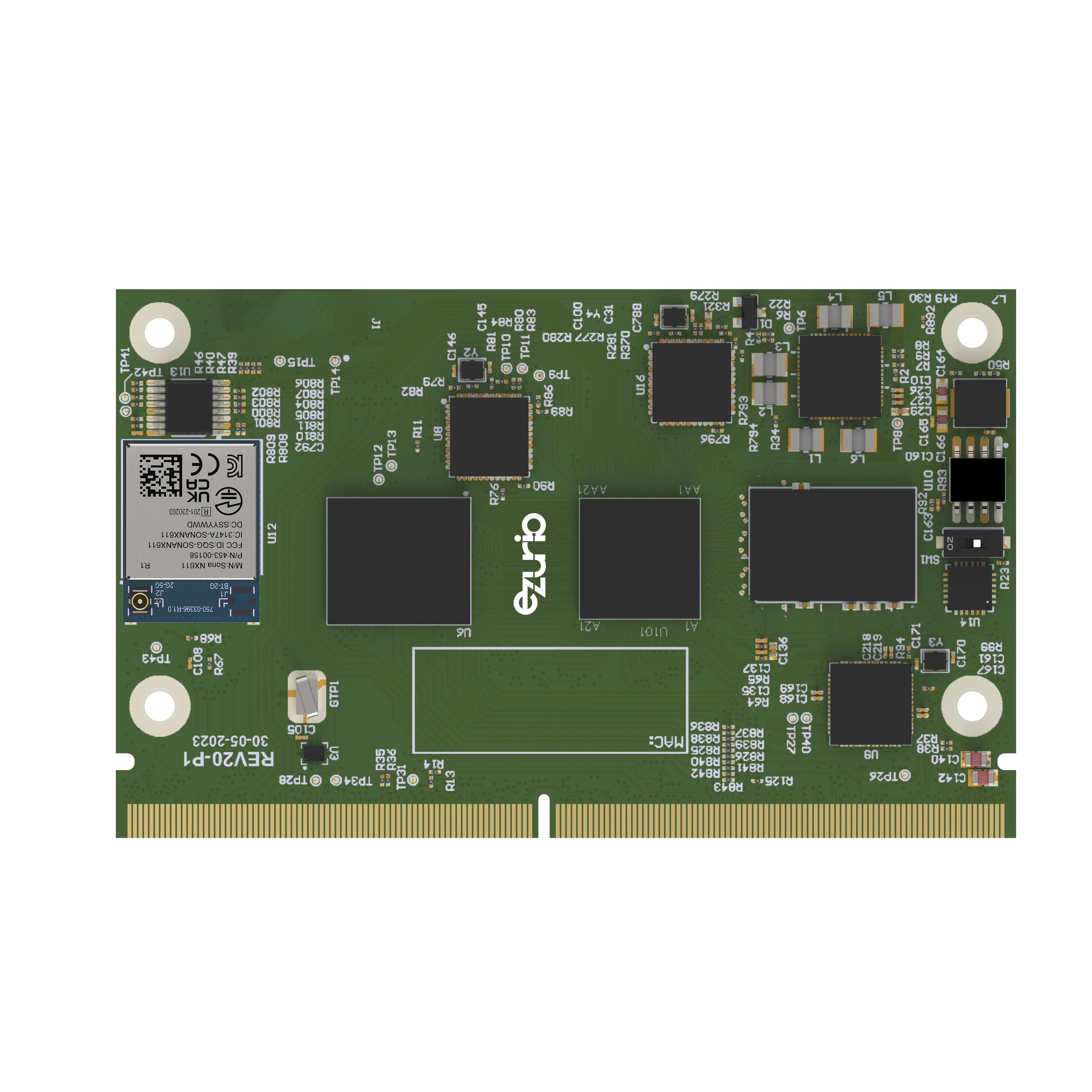 【N93_SMARC_SOM_1R16E_NX611_1M】NITROGEN93 SMARC SOM: I.MX 93 DU
