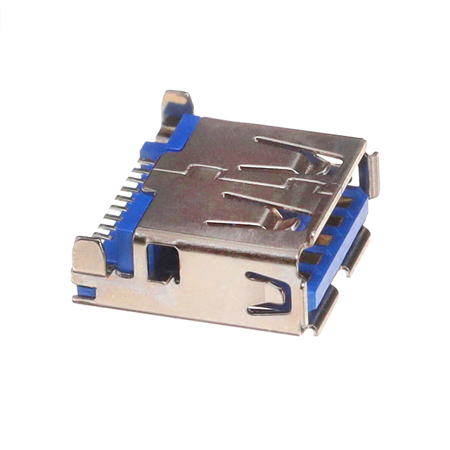 【USB-A3-S-RA-SMT】USB A 3.0 RECEPTACLE, R/A SMT, 9