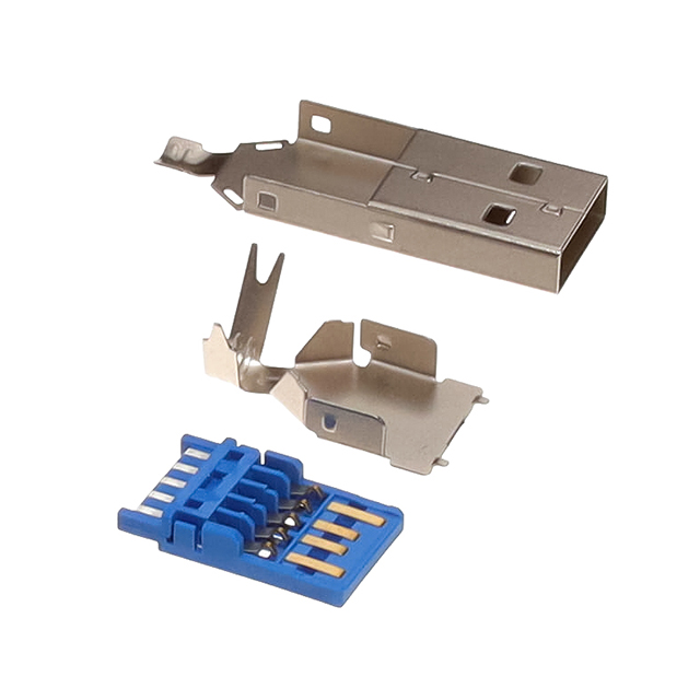 【USB-AP3-S】USB A 3.0 PLUG, SOLDER TYPE WITH