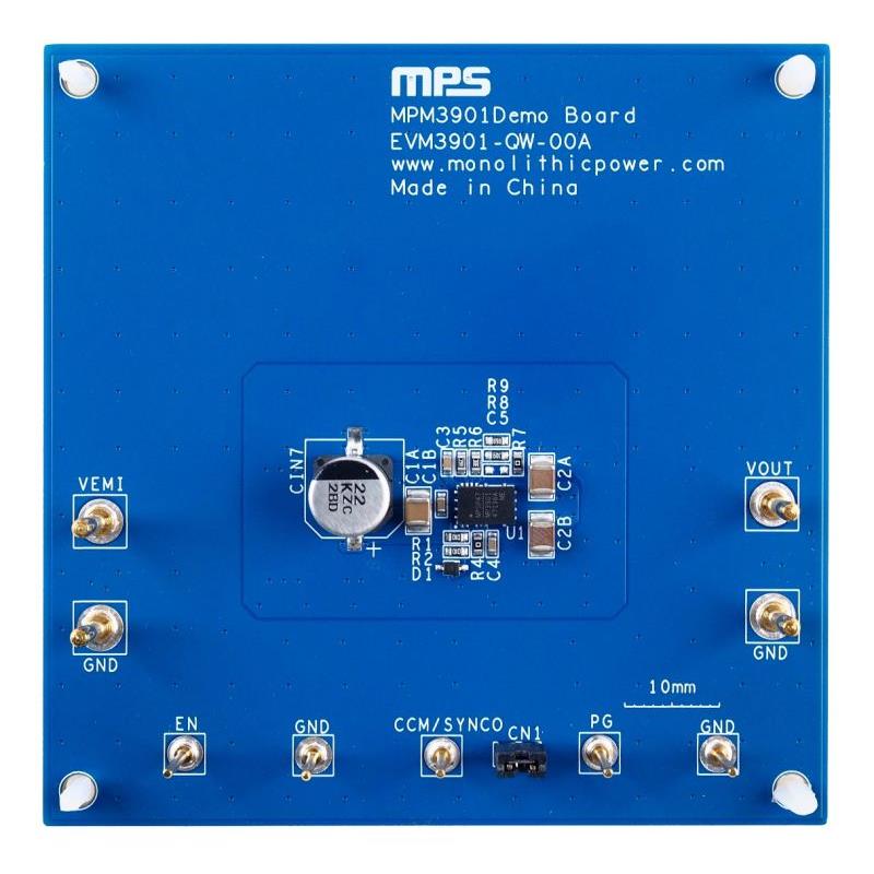 60V, 1A, SYNCHRONOUS BUCK POWER【EVM3901-QW-00A】