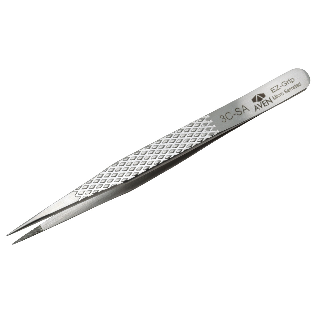 【18056EGS】EZ GRIP TWEEZERS PATTERN #3C SS