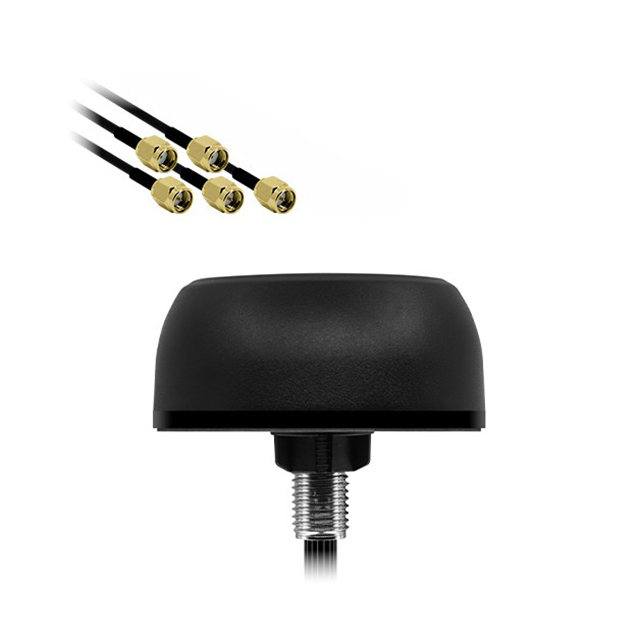 【TANGO57/MIMO/221/1M/SMAM/RP-SMAM】5-IN-1 MIMO IP68 PUCK ANTENNA X1