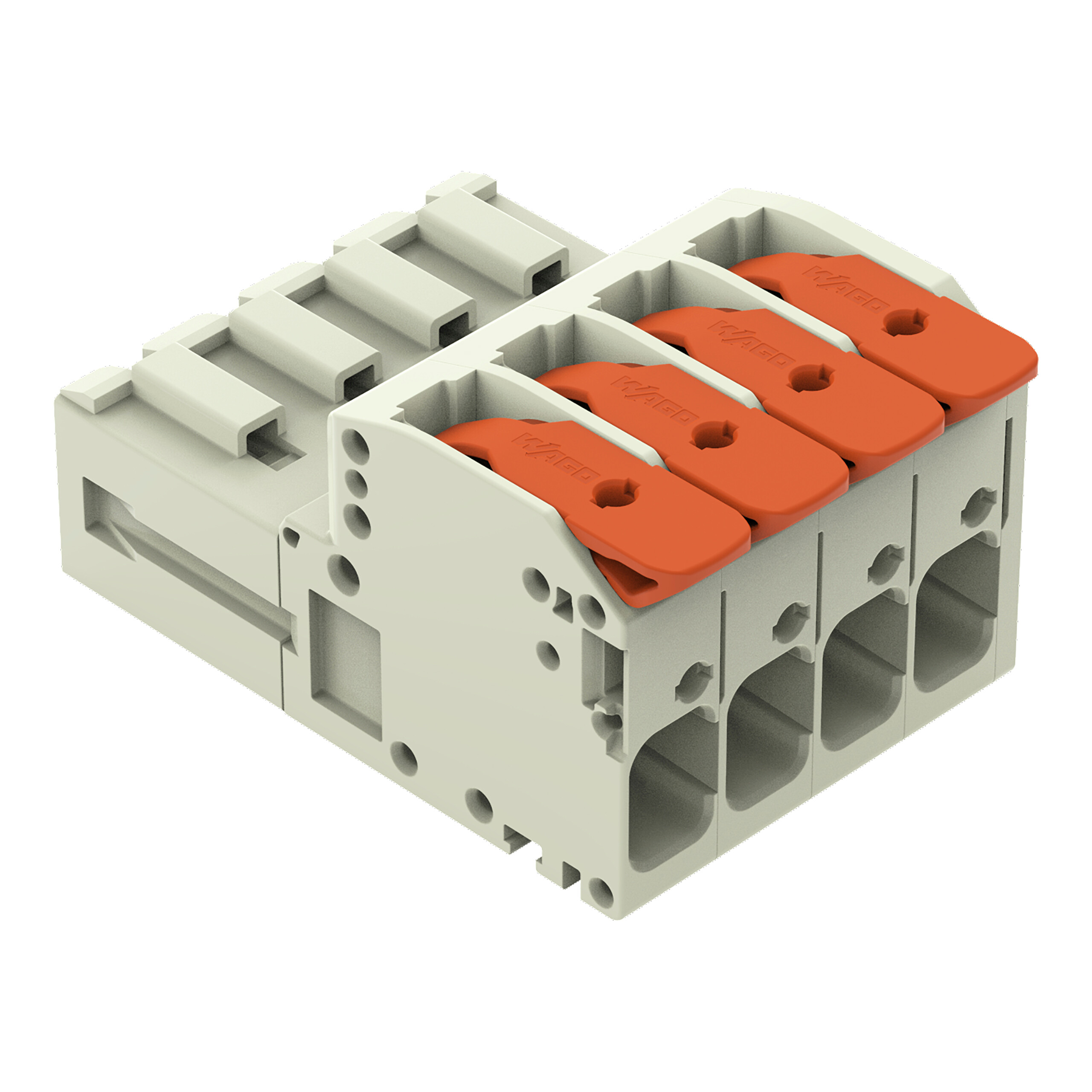 TERM BLOCK PLUG 4POS 7.62MM【831-1204】