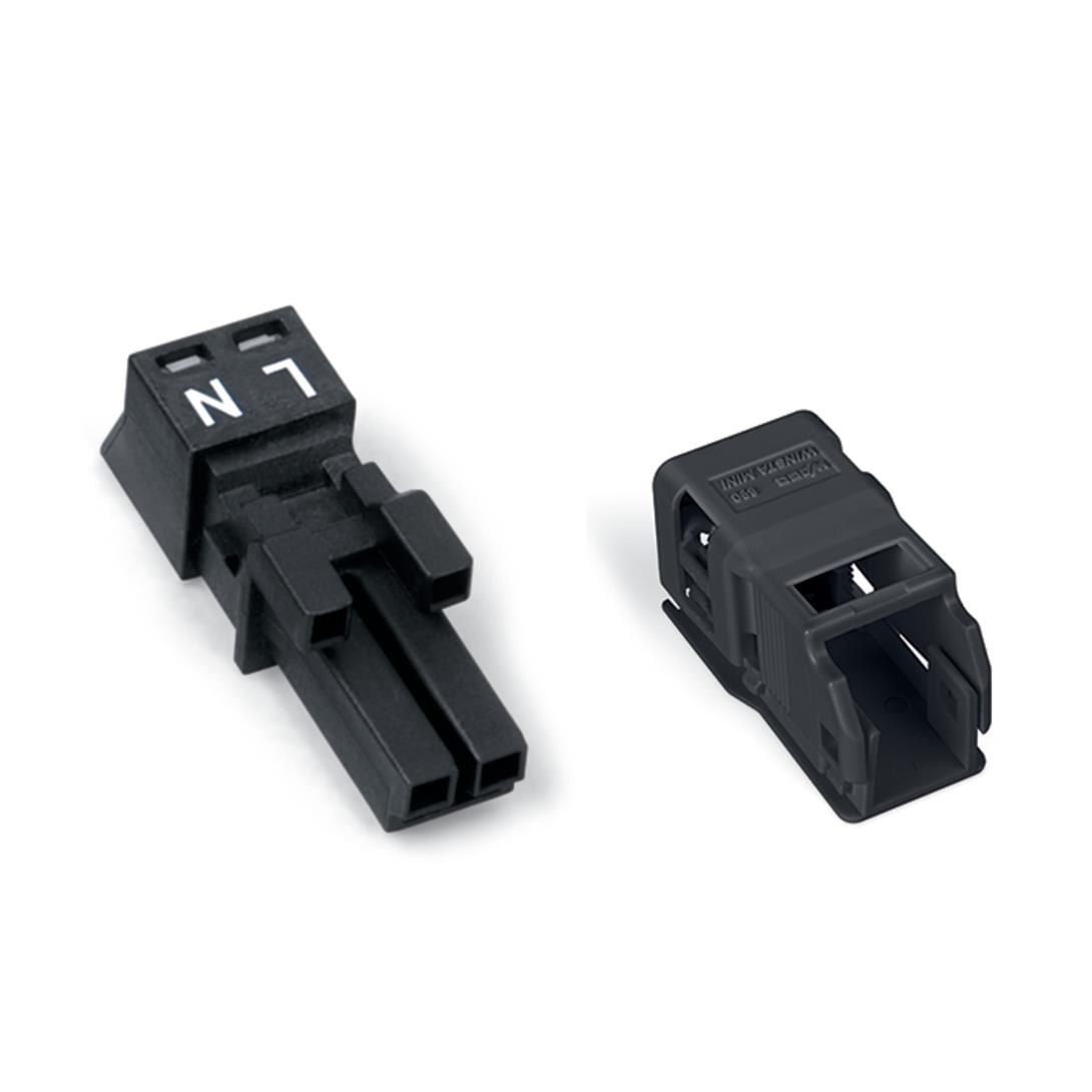 【890-202/342-000】SOCKET, WITH STRAIN RELIEF HOUSI