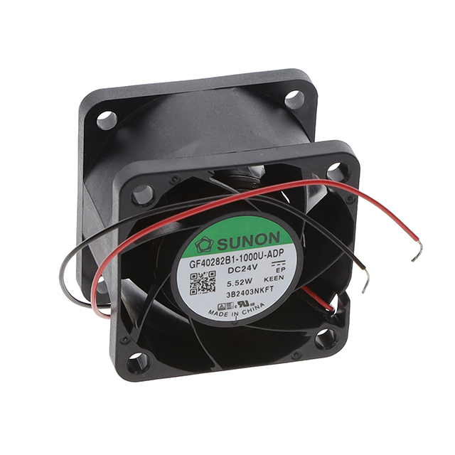 【GF40282B1-1000U-ADP】FAN AXIAL 24V 40X28MM GR487