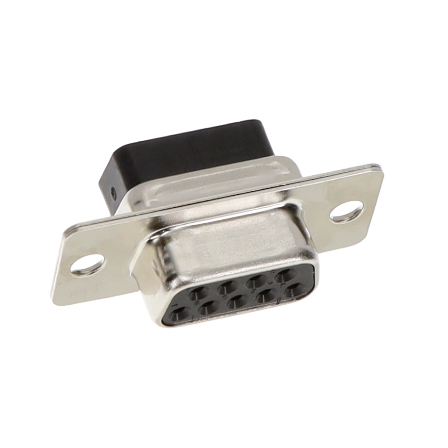 【DEU-9SF-F0】CONN D-SUB HOUSING RCPT 9POS