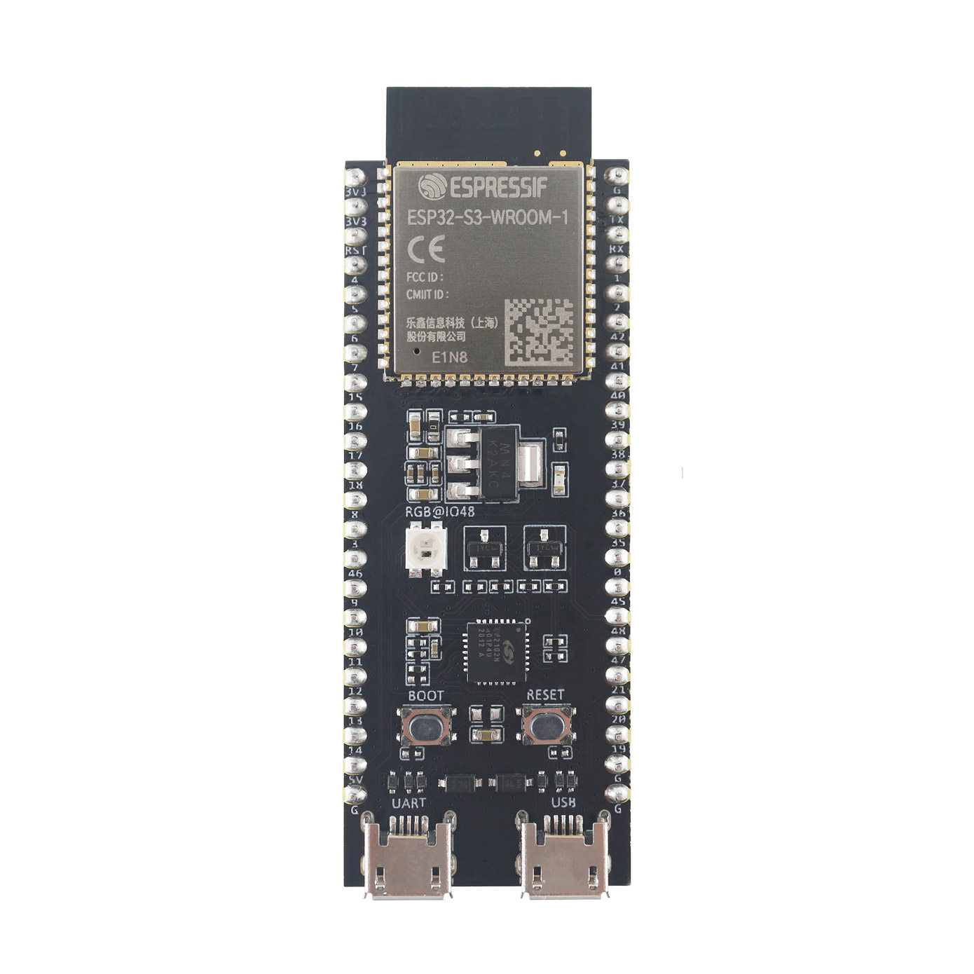【ESP32-S3-DEVKITC-1-N32R16V】ESP32-S3-WROOM-2-N32R16V DEV BRD